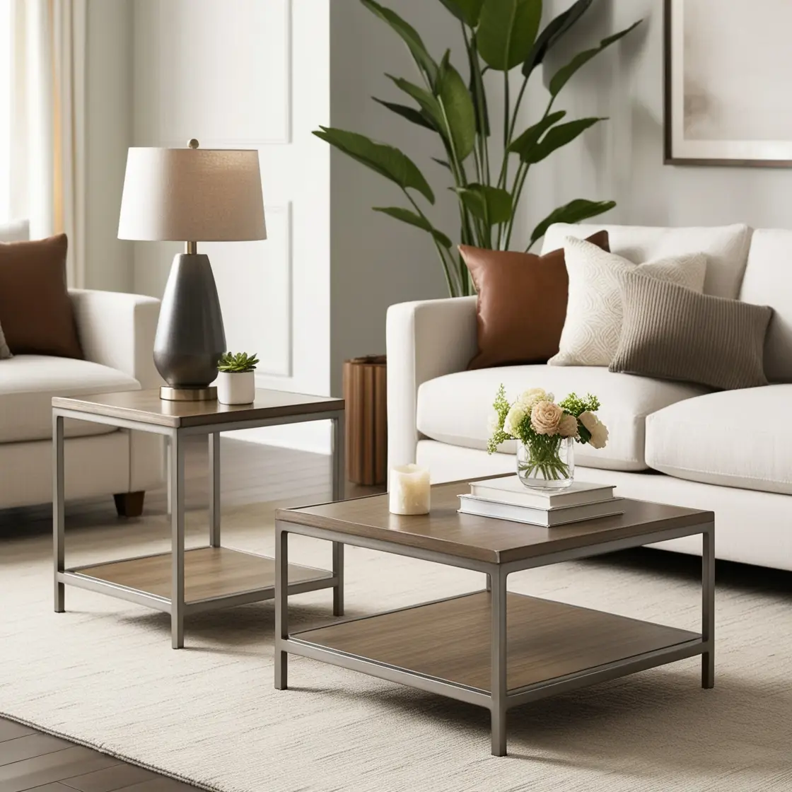 Coffee Table End Table Set - Coffea Alchemy