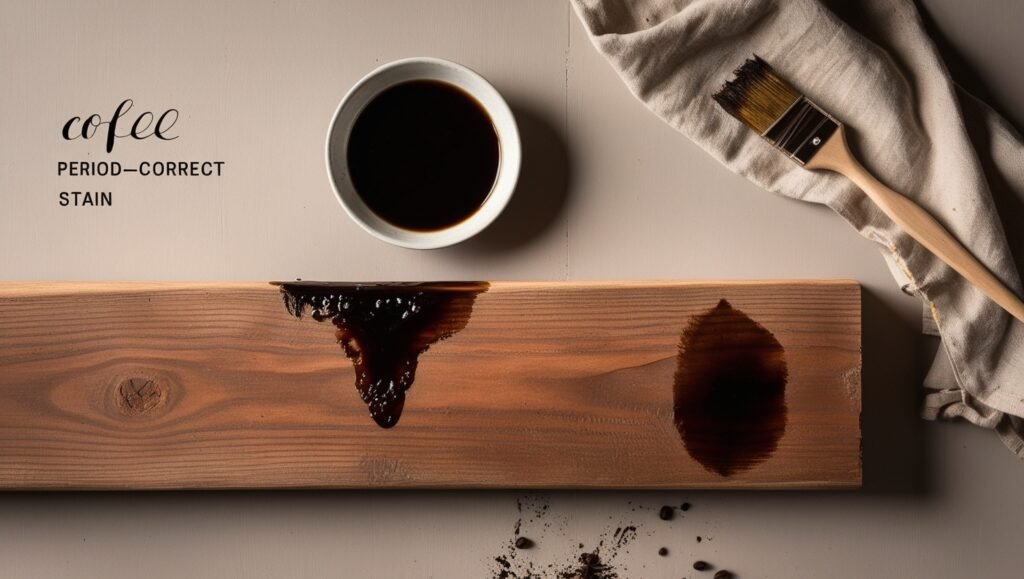 Crafting a Period Correct Stain Using Coffee: A Step-by-Step Guide