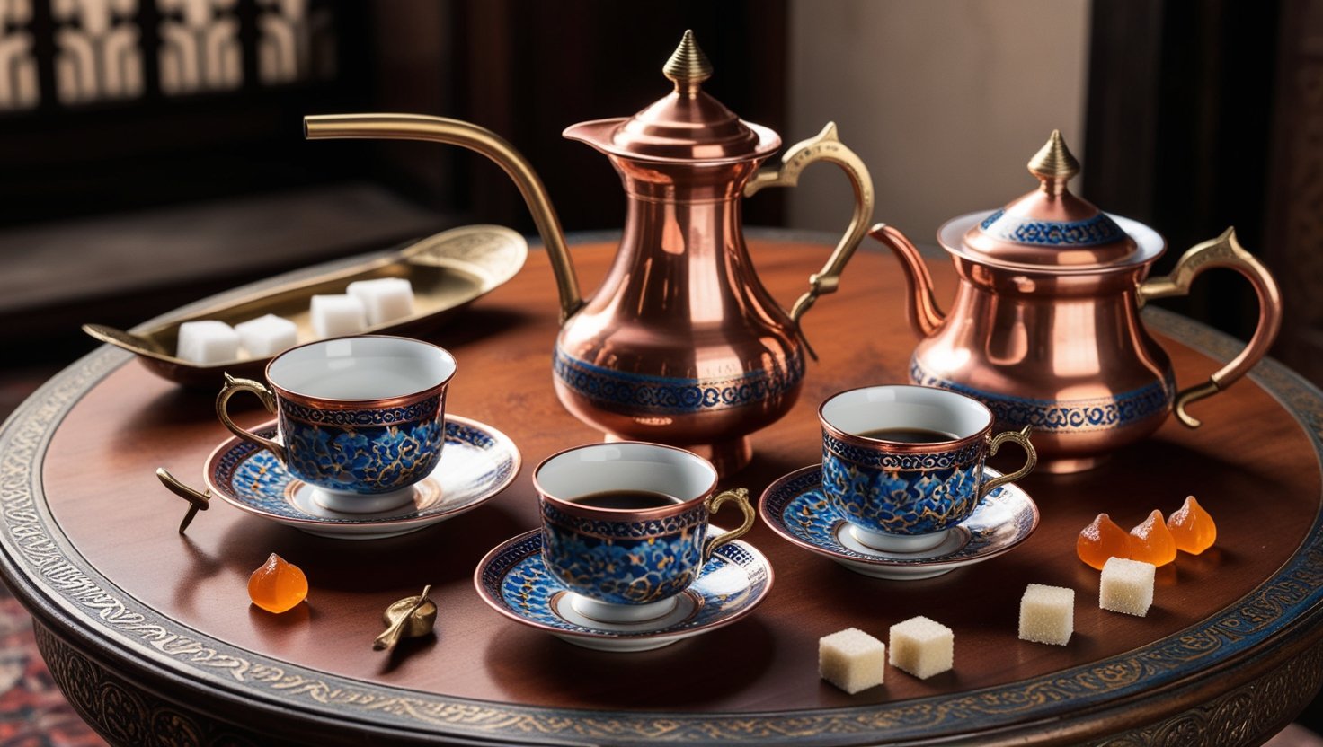 turkish coffee set