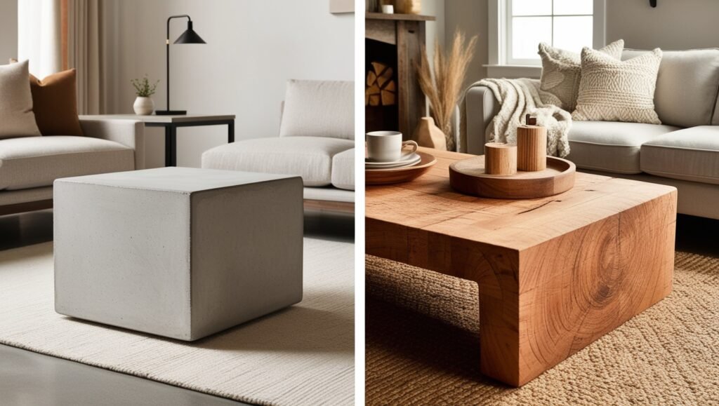 The Ultimate Guide to Block Coffee Tables: Style, Functionality, and Design Inspiration block coffee table and butcher block coffee table
