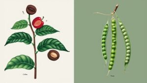 are coffee beans legumes