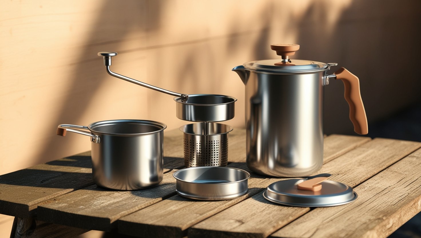 how do you use a camping coffee percolator
