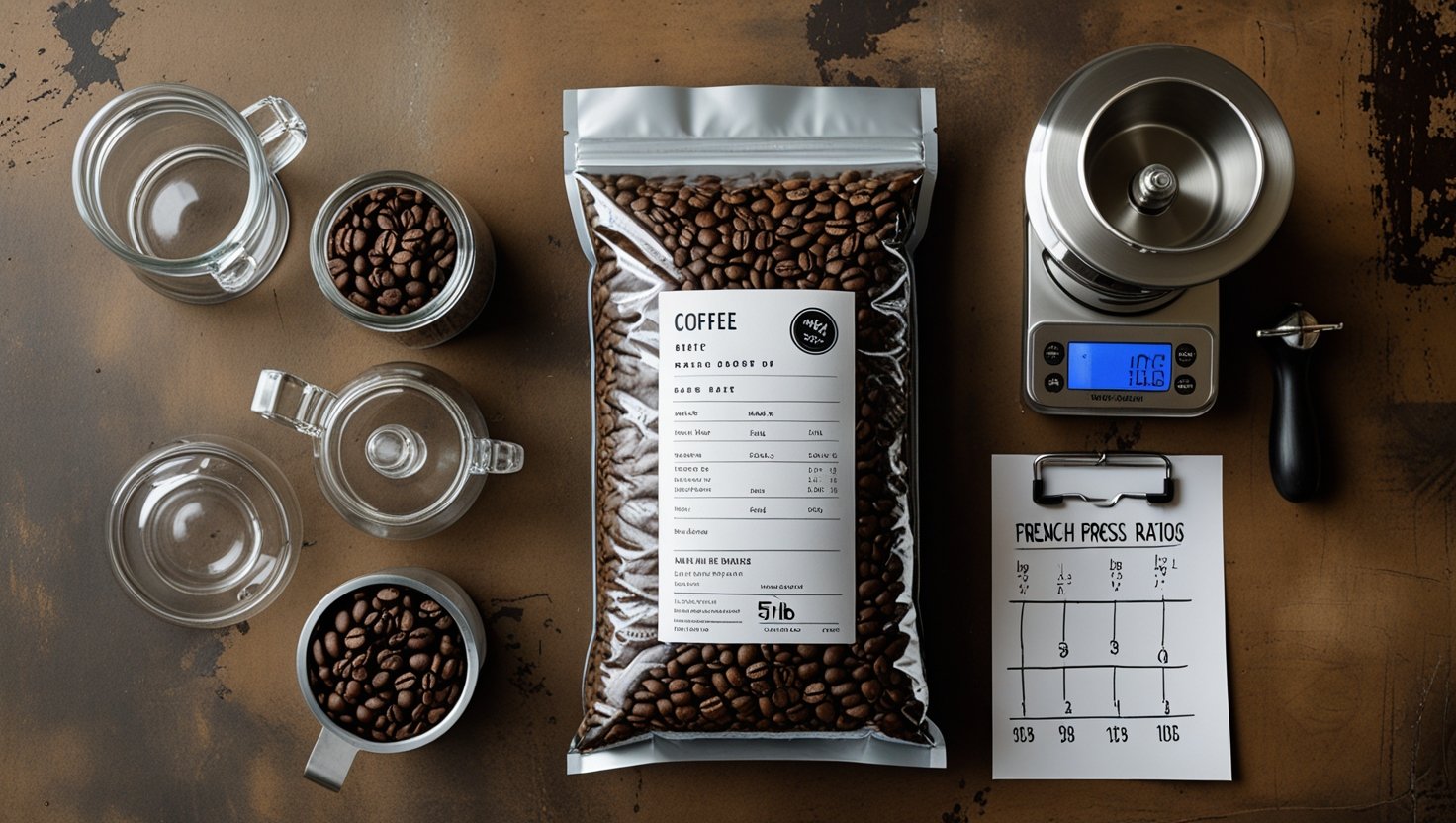 5lb dark roastes french press coffee beans