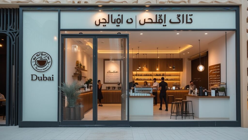 trademark uae coffee shop class