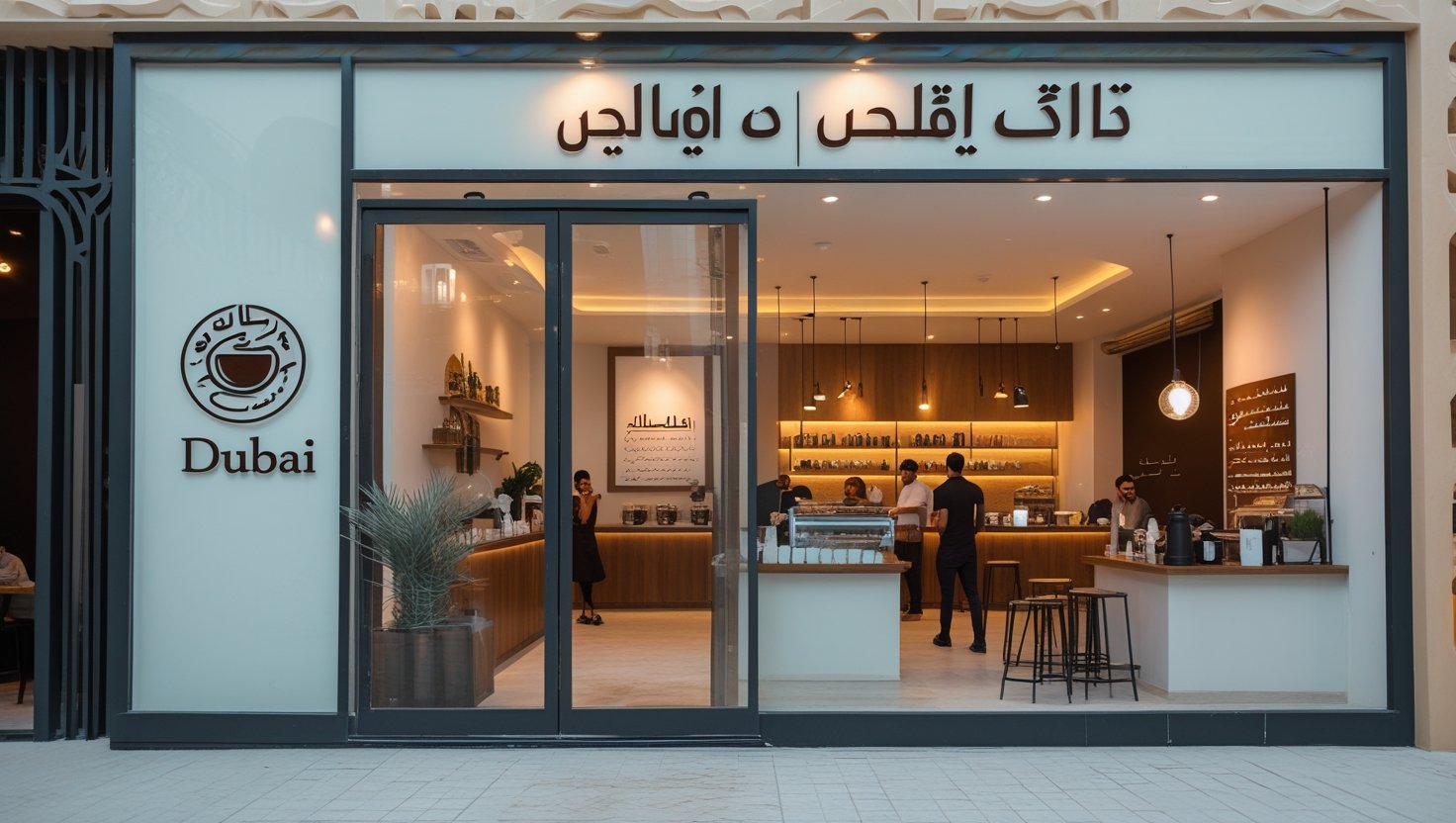 trademark uae coffee shop class