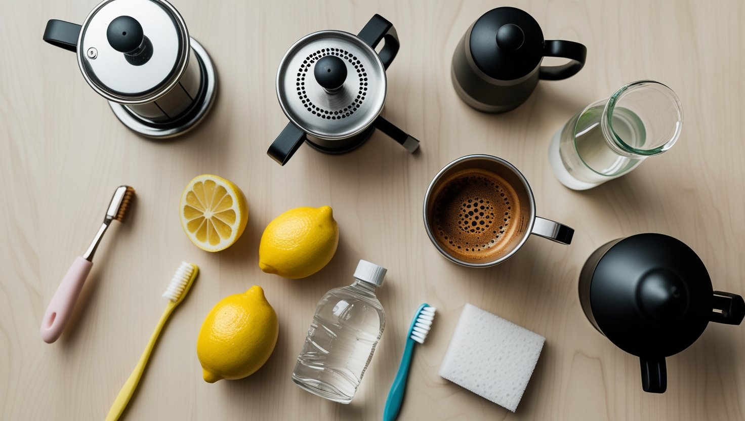 how to clean coffee maker