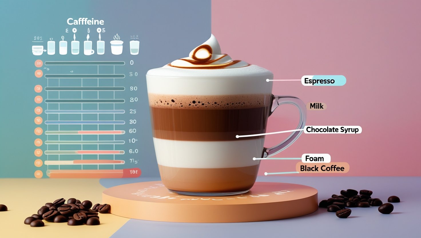 does a mochaccino have caffeine