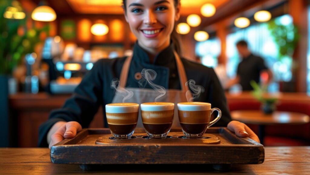 how much caffeine in 3 shots of espresso