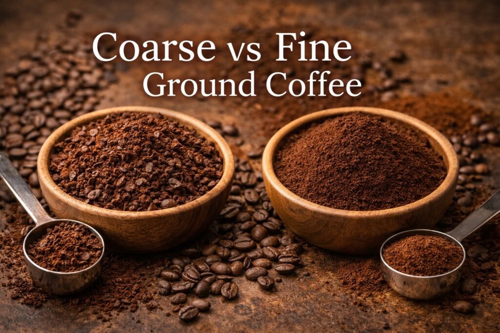 Coarse vs Fine Ground Coffee