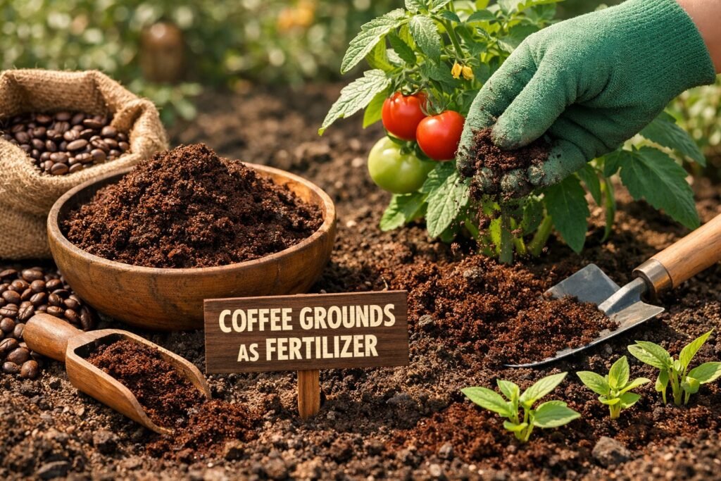 Coffee Grounds as Fertilizer