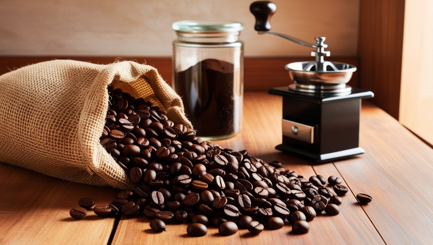 whole bean coffee vs ground coffee