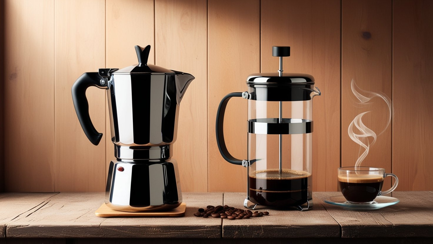 coffee percolator vs french press