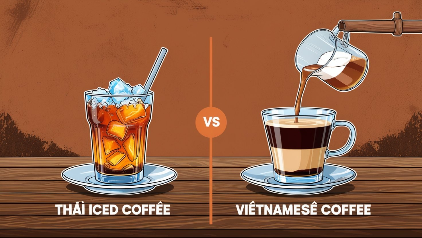 thai coffee vs vietnamese coffee
