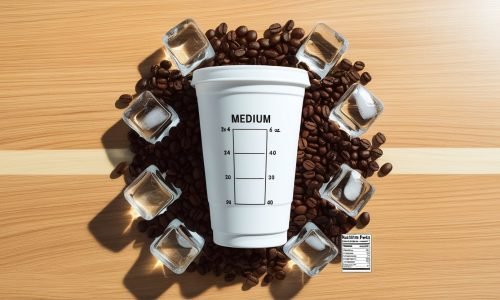 how many ounces is a medium dunkin iced coffee